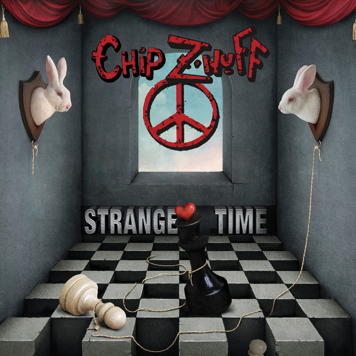 Chip Z'nuff – Strange Time vinyl record cover