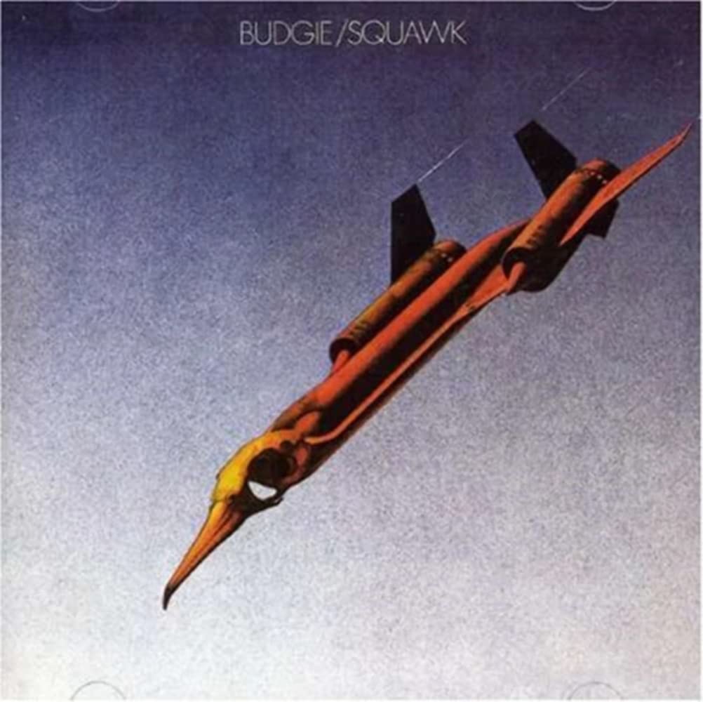 Budgie – Squawk vinyl record cover