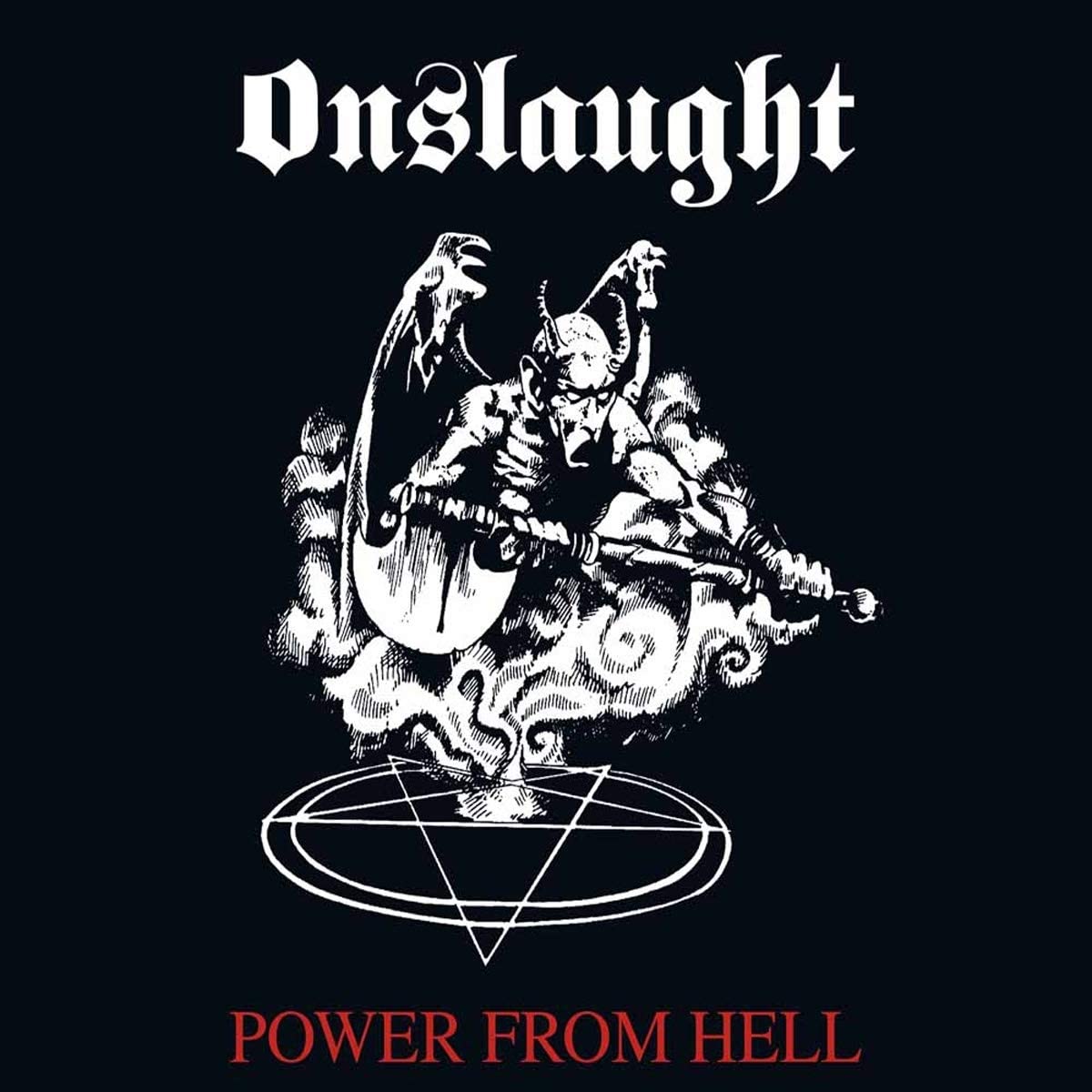 Onslaught – Power from Hell (Coloured Vinyl) vinyl record cover