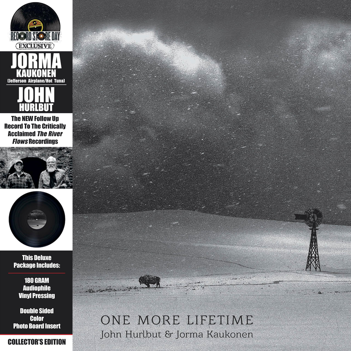 John Hurlbut & Jorma Kaukonen – One More Lifetime (Rsd 2024) vinyl record cover