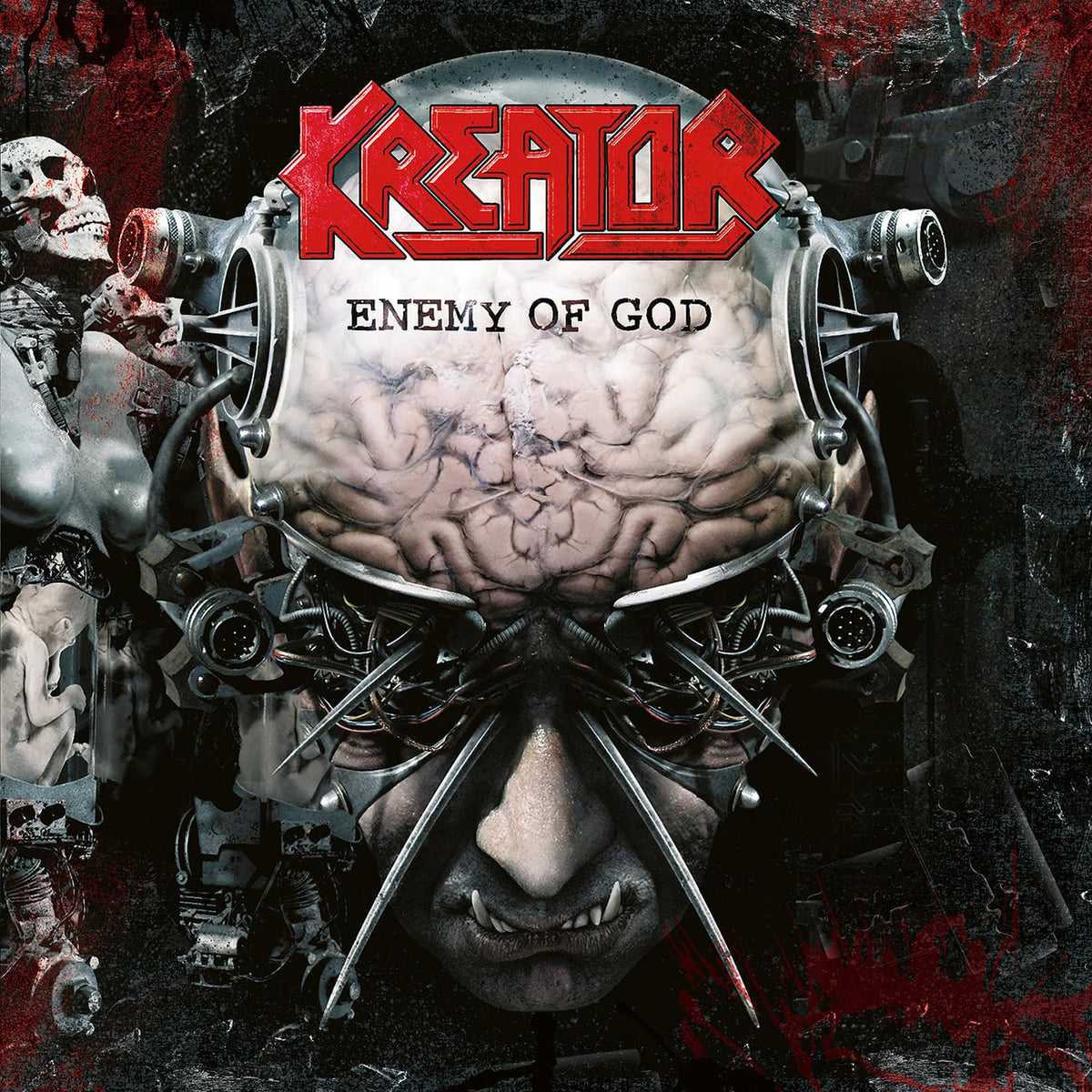 Kreator – Enemy Of God (Remastered Edition) (Transparent Yellow Vinyl) vinyl record cover