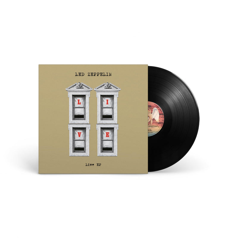 Led Zeppelin – Live EP vinyl record cover