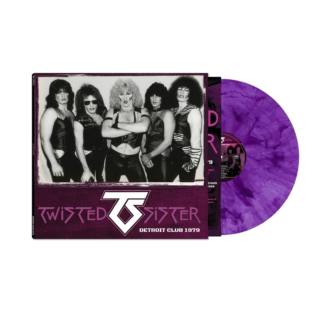 Twisted Sister – Detroit Club '79 vinyl record cover