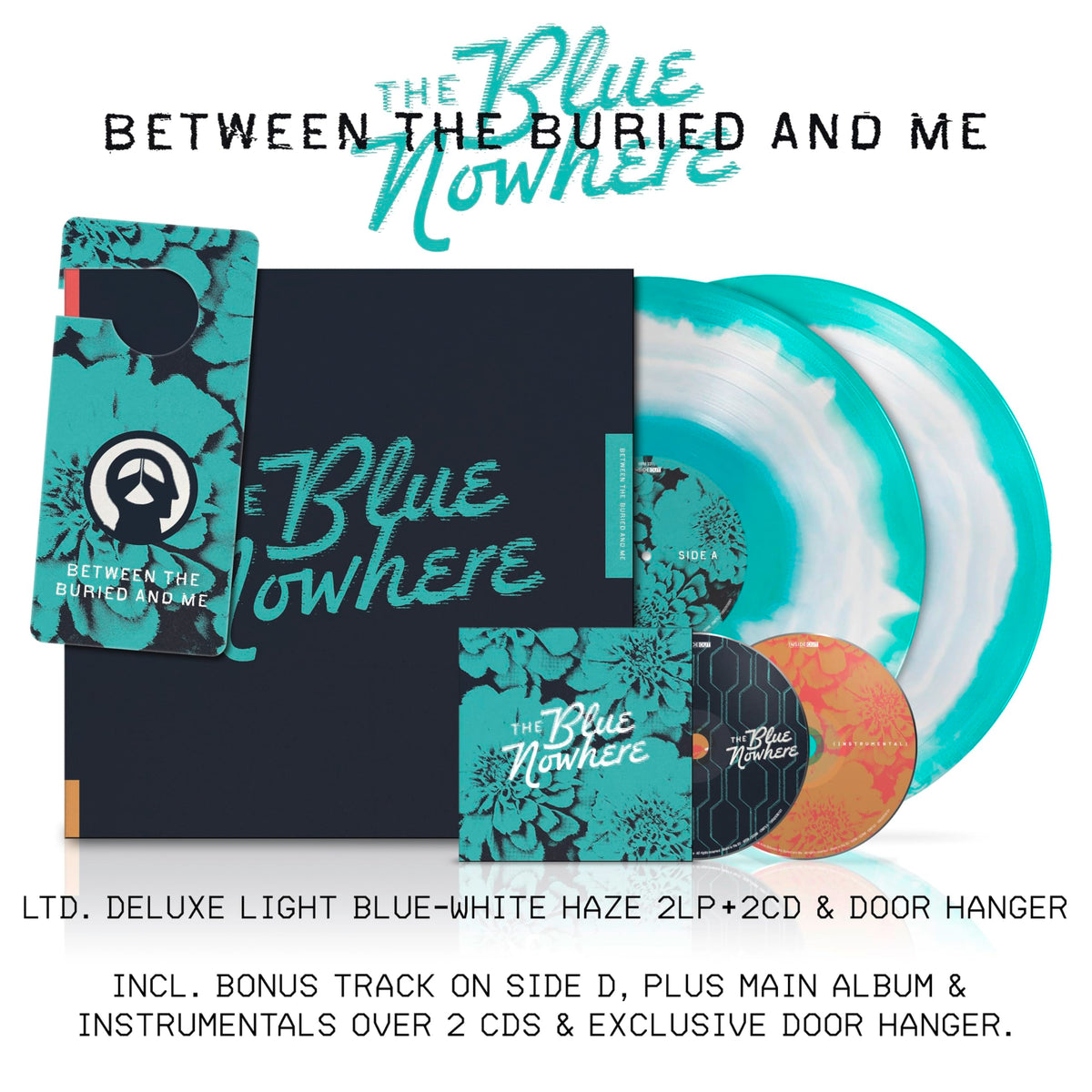 Between the Buried and Me – The Blue Nowhere (Limited Deluxe Edition) (Coloured Vinyl / Deluxe) vinyl record cover