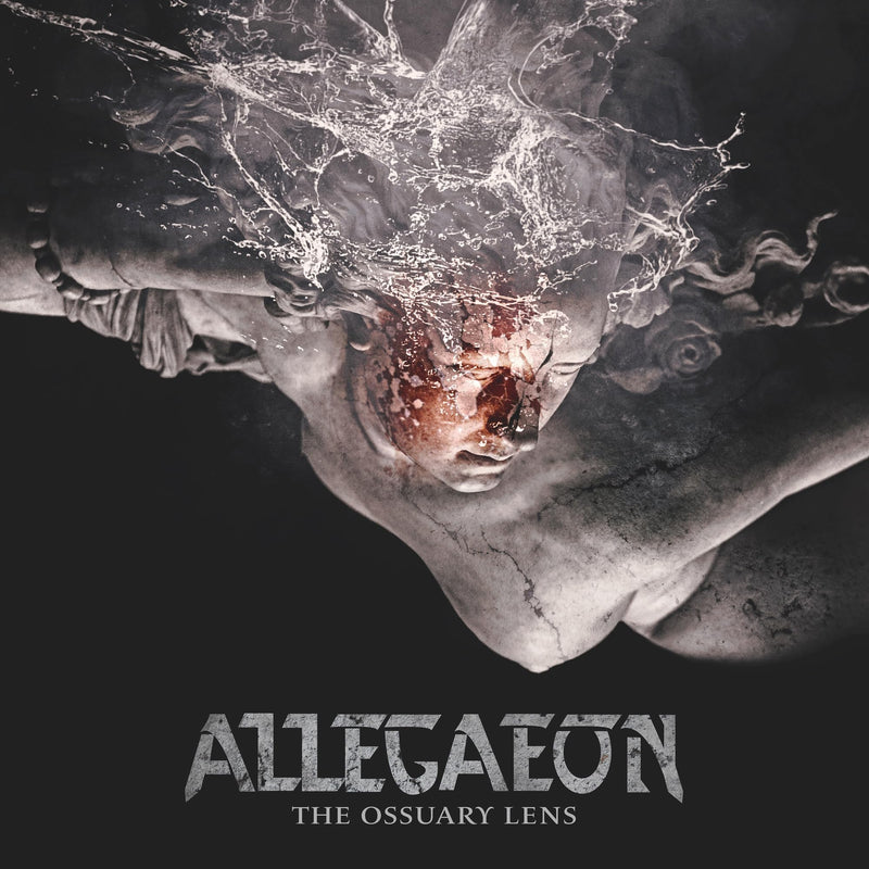 Allegaeon – The Ossuary Lens (Ossuary Marbled Vinyl) (LP) by Allegaeon vinyl record cover