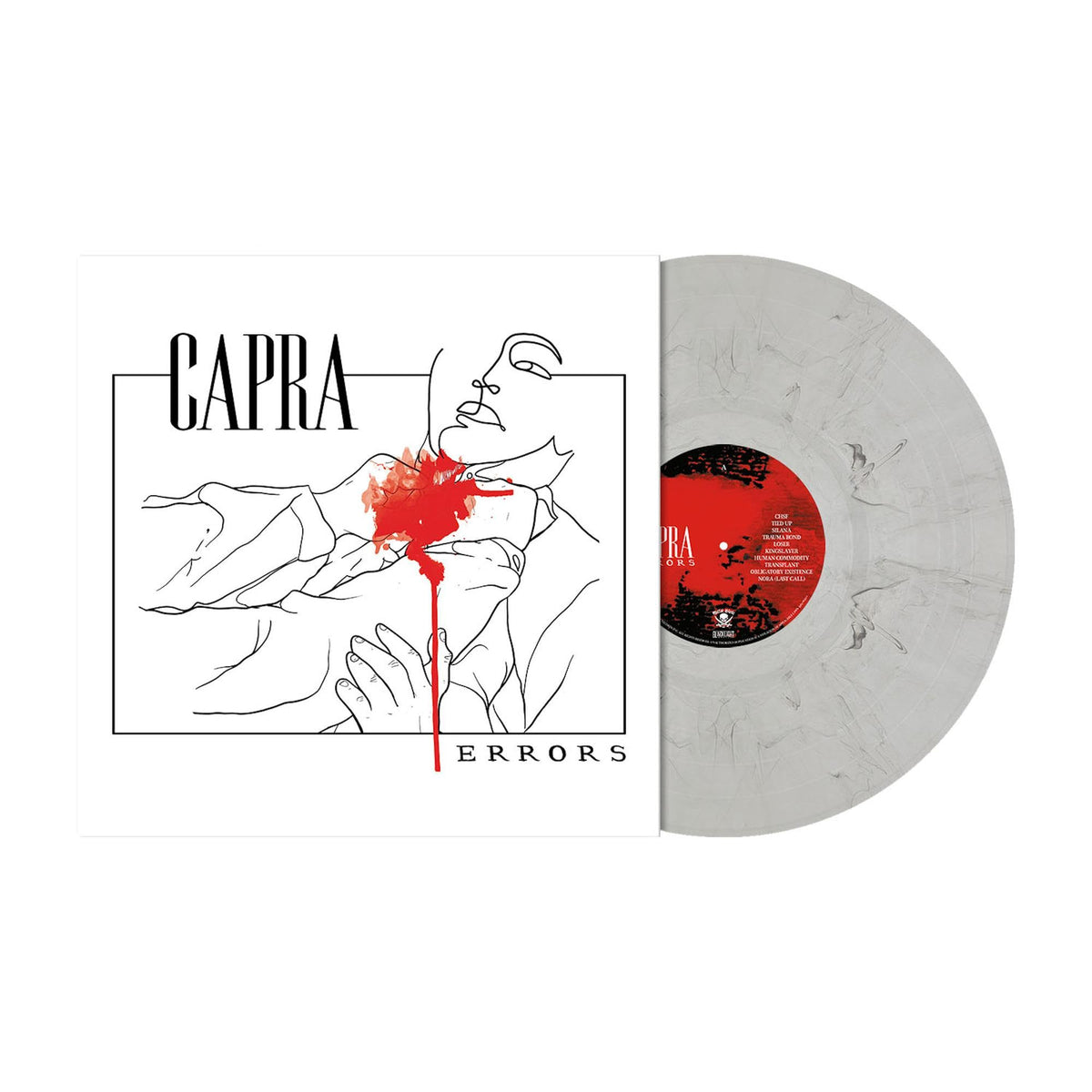 Capra – Errors (Smoke Vinyl) vinyl record cover