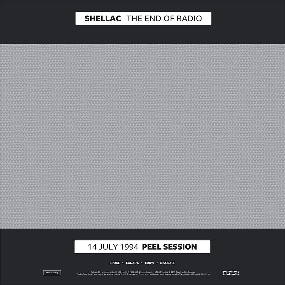 Shellac – The End of Radio vinyl record cover