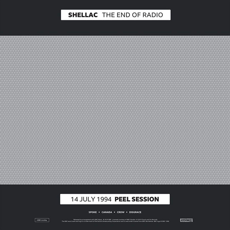 Shellac – The End of Radio vinyl record cover