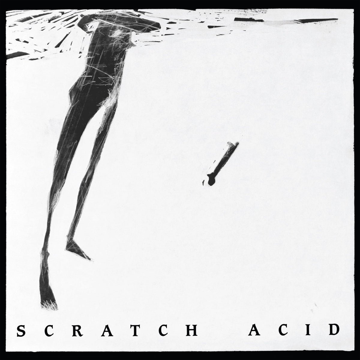 Scratch Acid – S/T EP / Berserker (Remastered - White Vinyl)) vinyl record cover