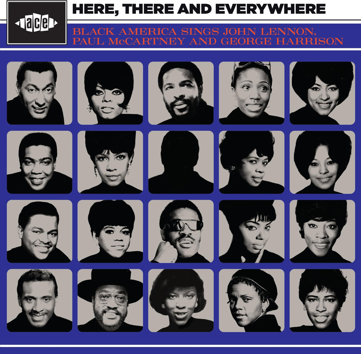 Various Artists – Here, There and Everywhere vinyl record cover