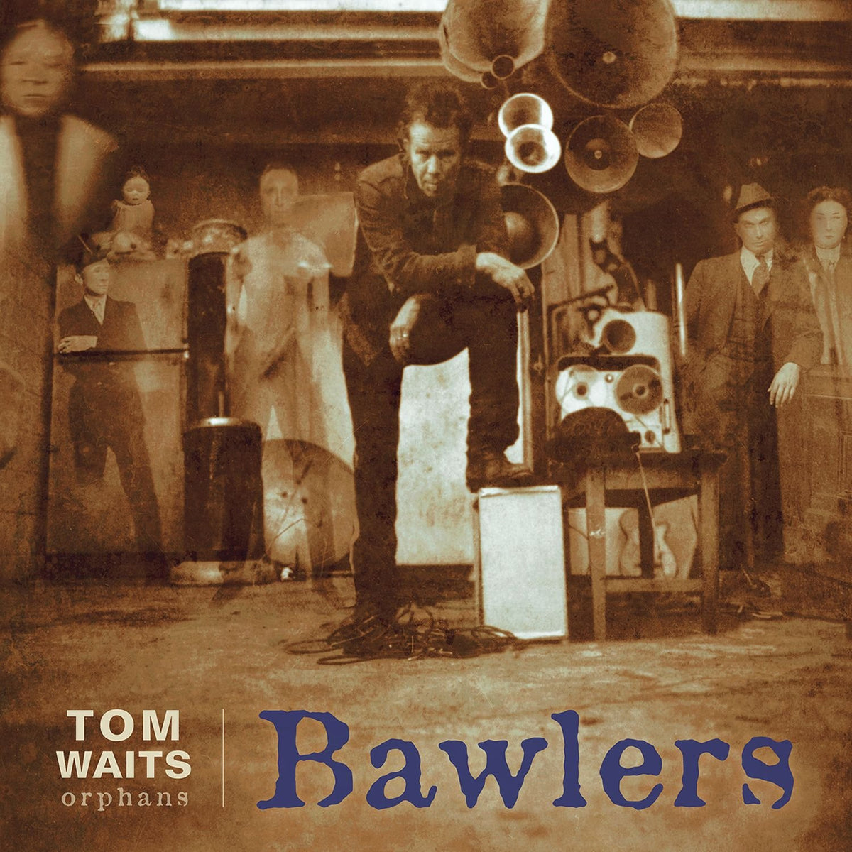 Tom Waits – Bawlers (Remastered)(Vinyl) (2LP) vinyl record cover