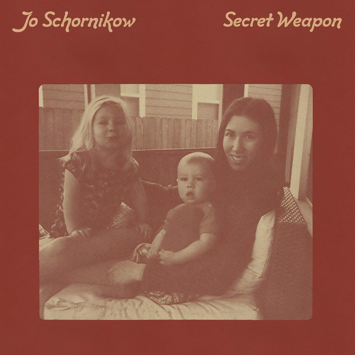 Jo Schornikow – Secret Weapon vinyl record cover