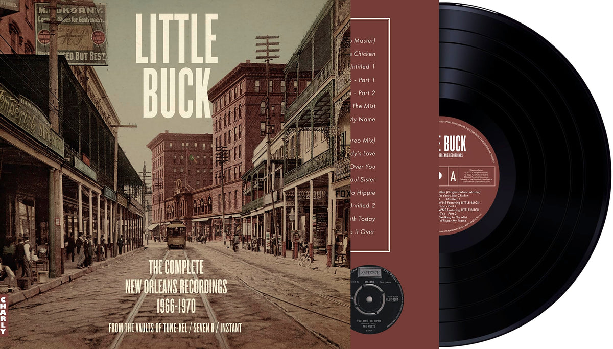 Little Buck – The Complete New Orleans Recordings 1966-1970 vinyl record cover