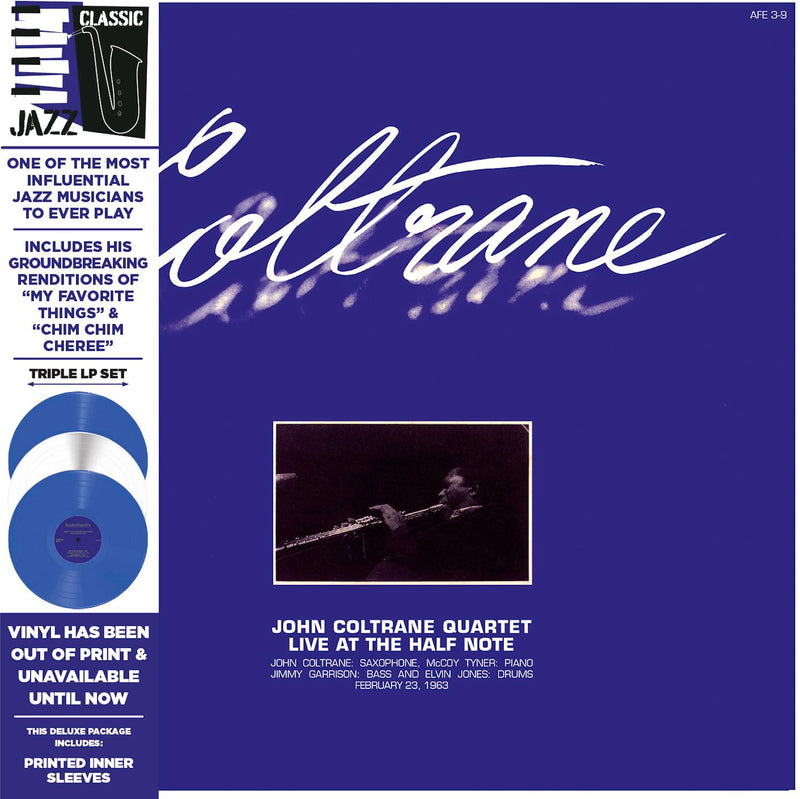 John Coltrane – Live at the Half Note vinyl record cover