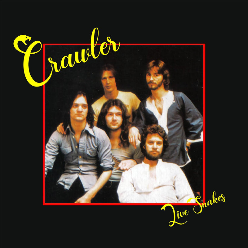 Crawler – Live Snakes vinyl record cover