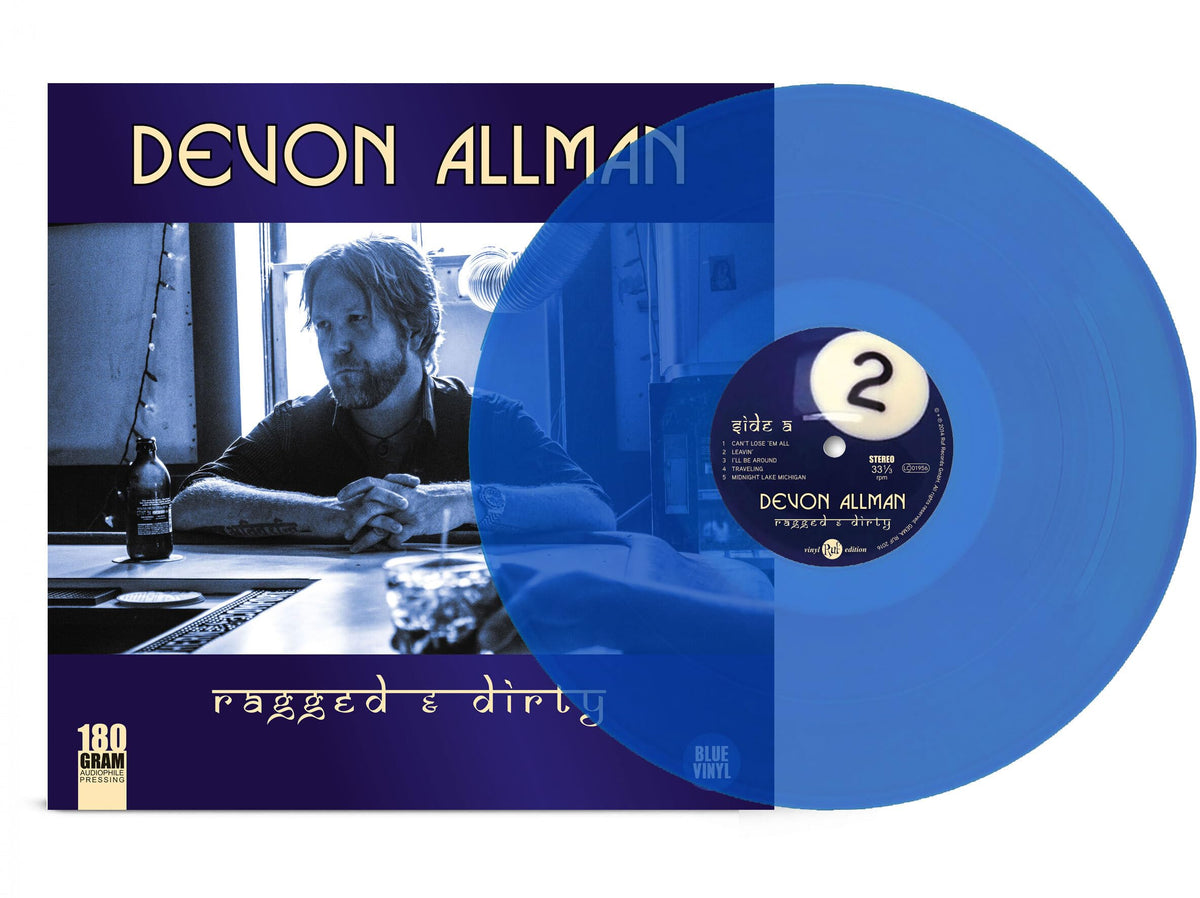 Devon Allman – Ragged & Dirty vinyl record cover