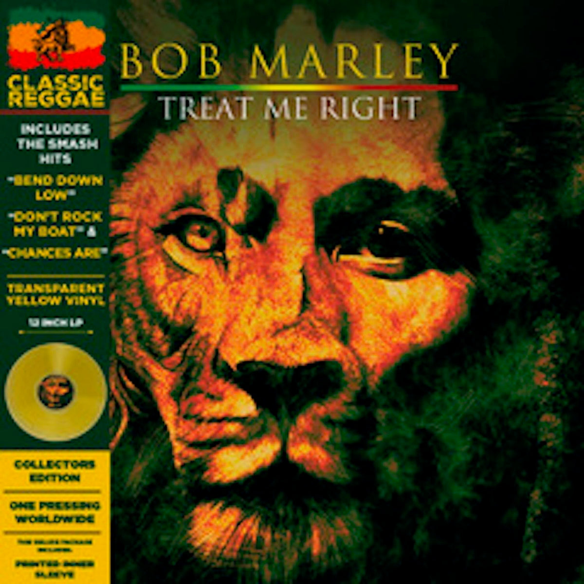 Bob Marley – Treat Me Right vinyl record cover