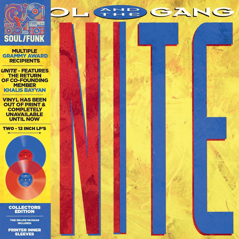 Kool & the Gang – Unite vinyl record cover