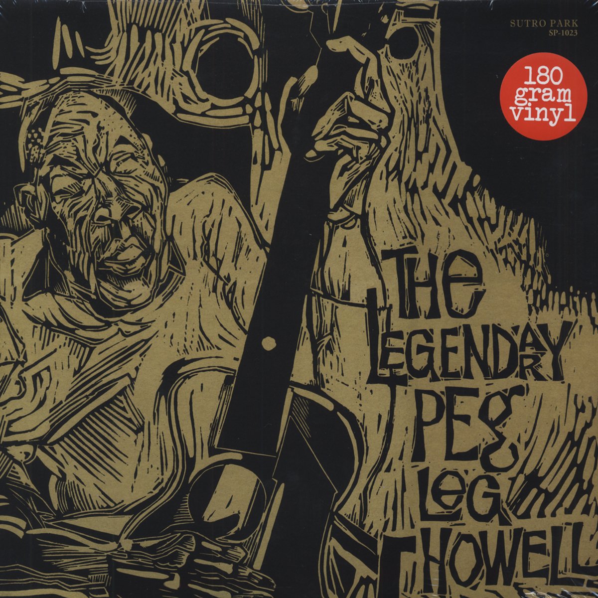Peg Leg Howell – Legendary Peg Le Howell vinyl record cover
