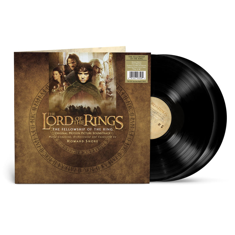 Howard Shore – The Lord of the Rings: The Fellowship of the Ring vinyl record cover