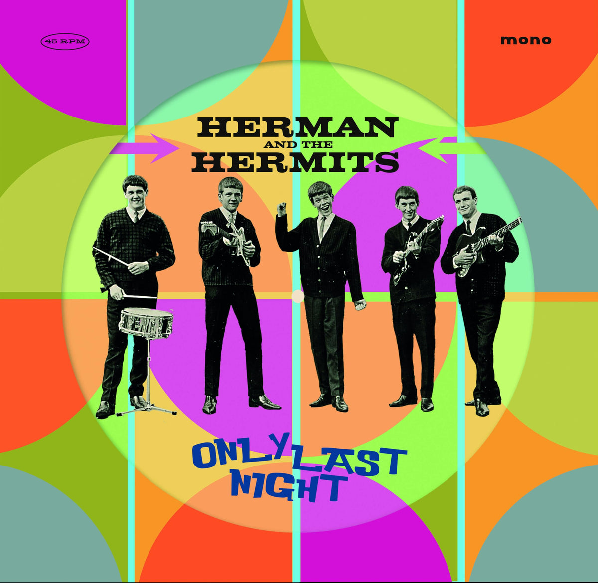 Herman's Hermits – Only Last Night (RSD 2024) vinyl record cover