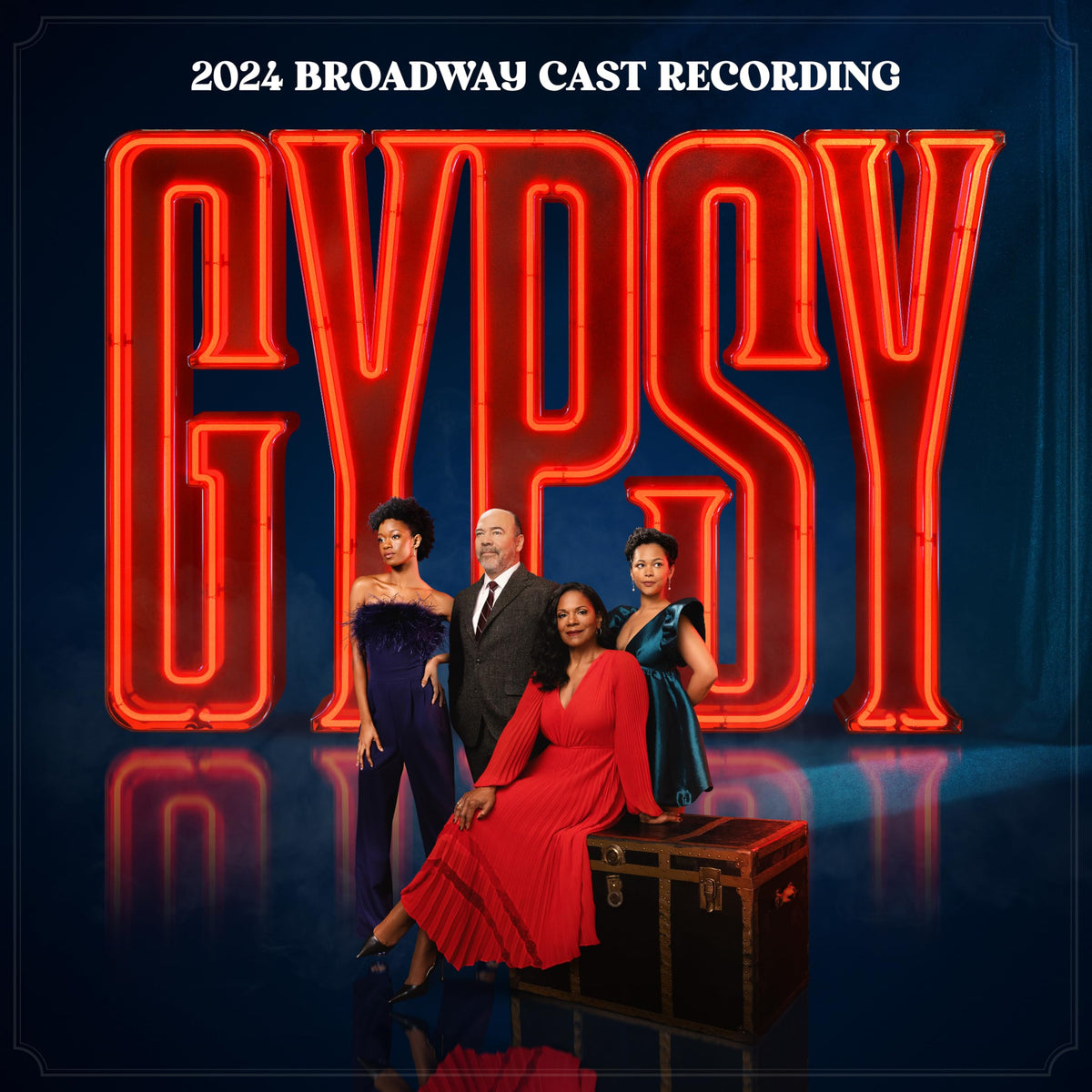 Audra Mcdonald / Danny Burstein / Joy Woods – Gypsy Starring Audra Mcdonald (2024 Broadway Cast Recording) vinyl record cover