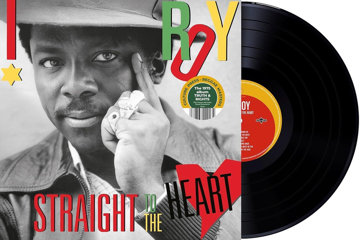 I Roy – Straight to the Heart vinyl record cover