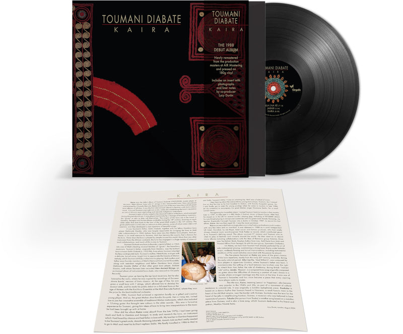 Toumani Diabaté – Kaira vinyl record cover