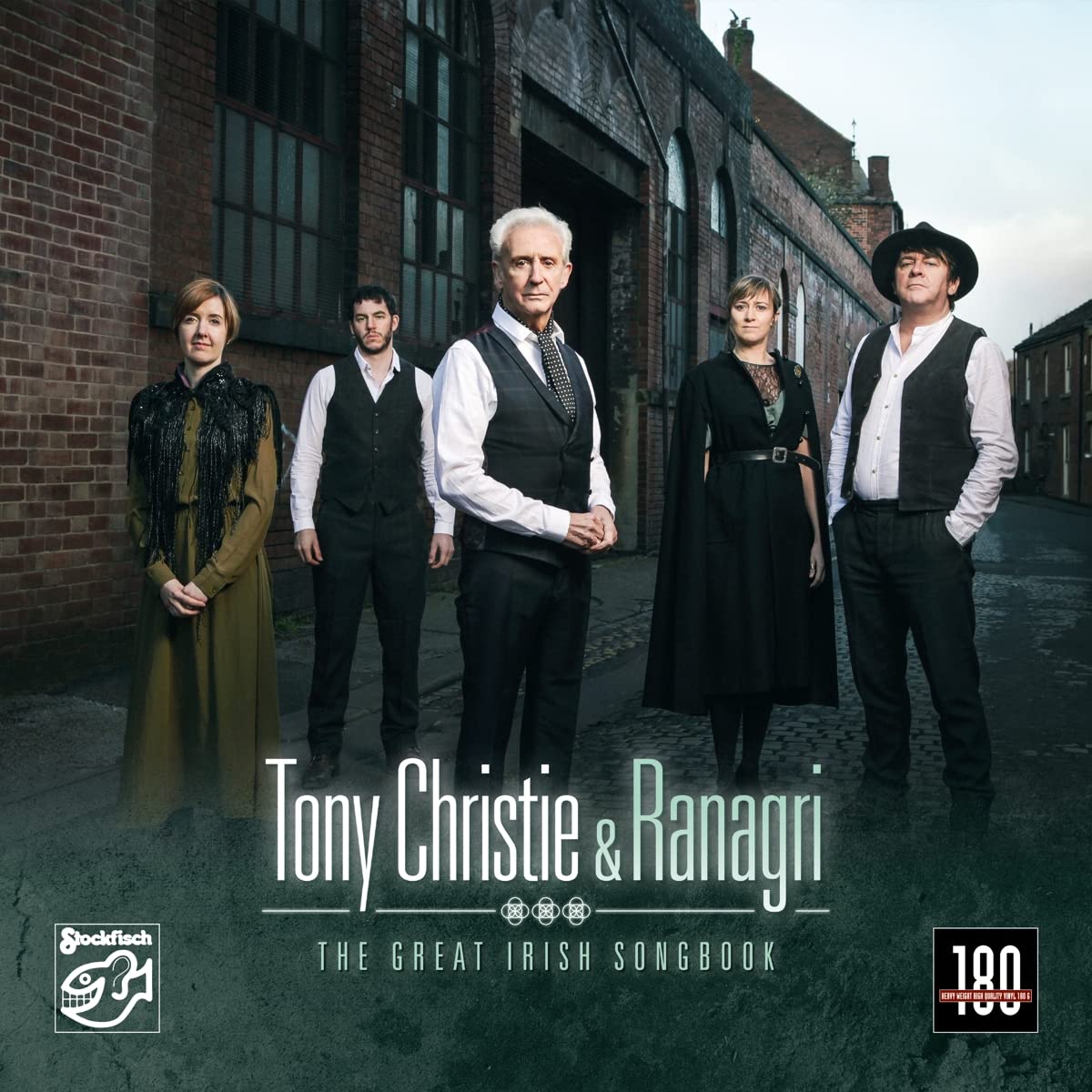 Tony Christie & Ranagri – Great Irish Song Book vinyl record cover