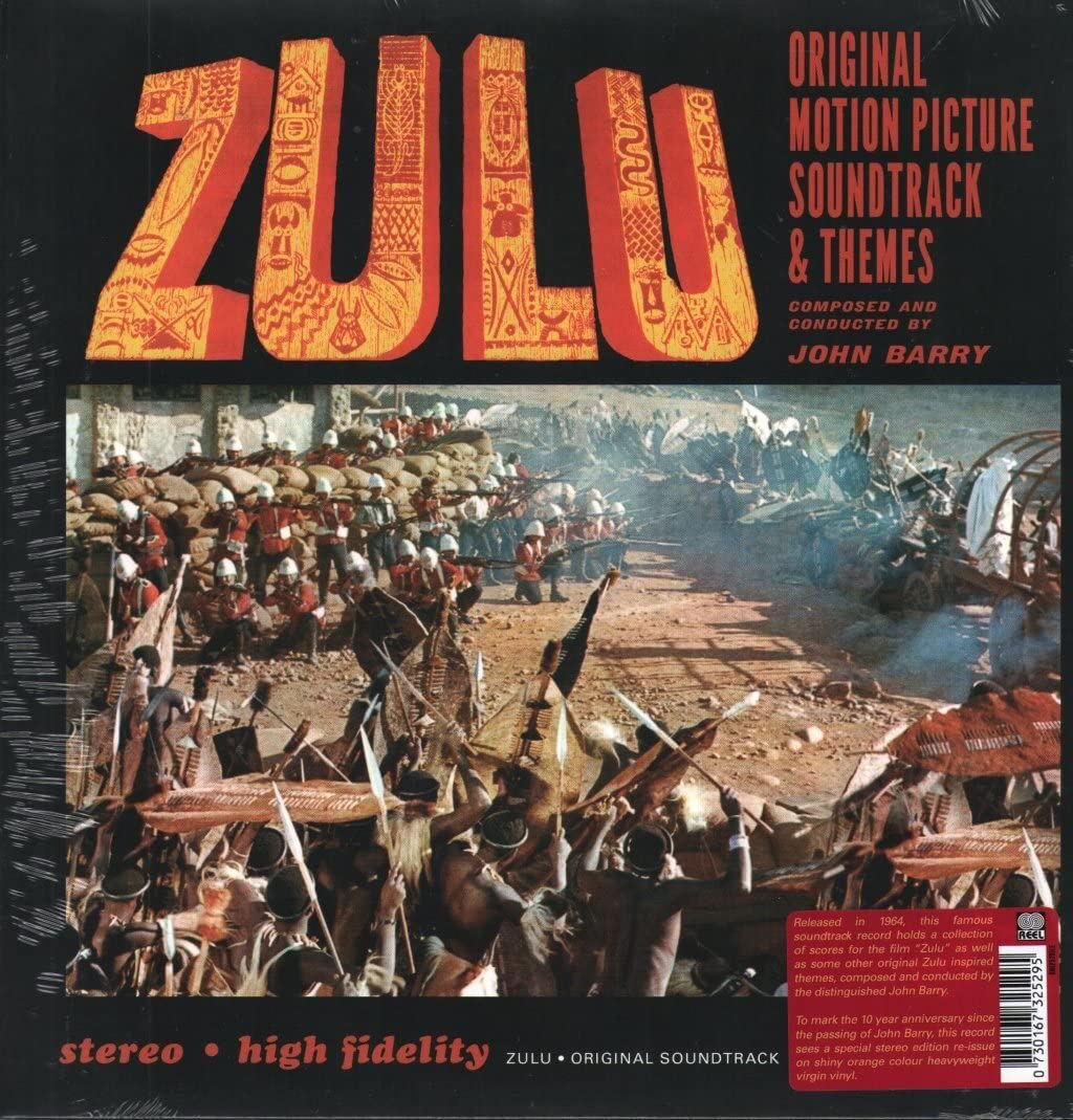 John Barry – Zulu vinyl record cover