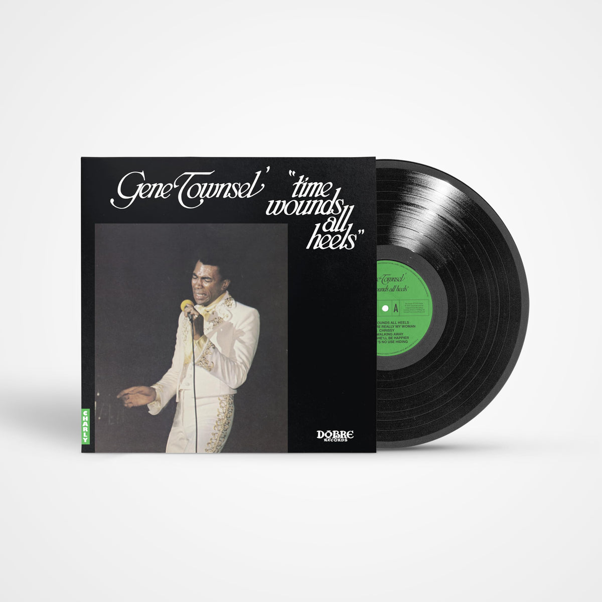 Gene Townsel – Time Wounds All Heels vinyl record cover