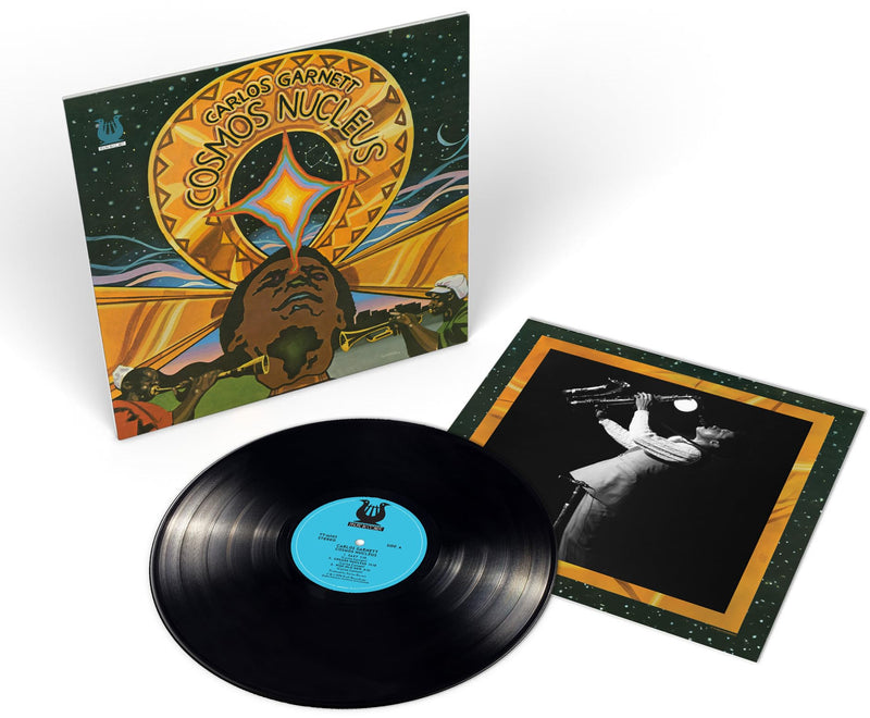 Carlos Garnett – Cosmos Nucleus vinyl record cover