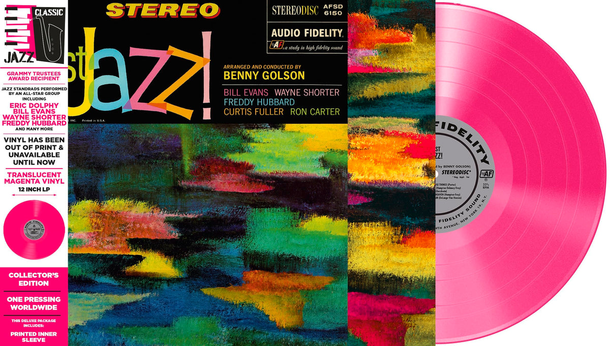 Benny Golson – Just Jazz! vinyl record cover