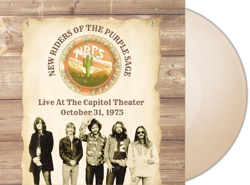 New Riders of the Purple Sage – Live at the Capitol Theater, October 31, 1975 vinyl record cover