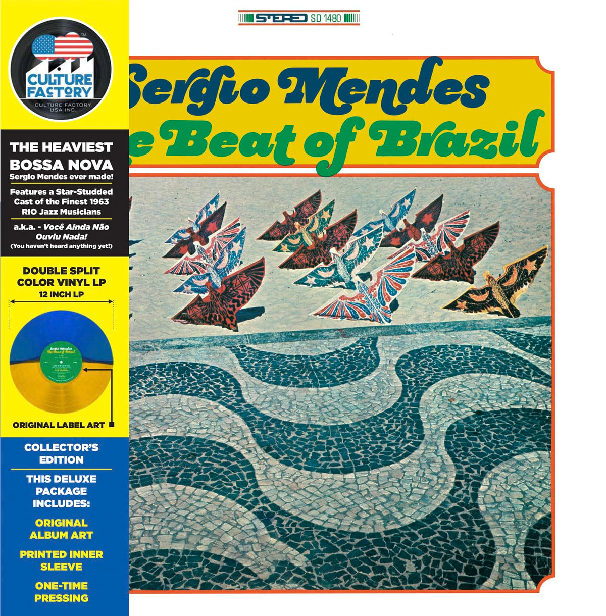 Sergio Mendes – The Beat of Brazil vinyl record cover