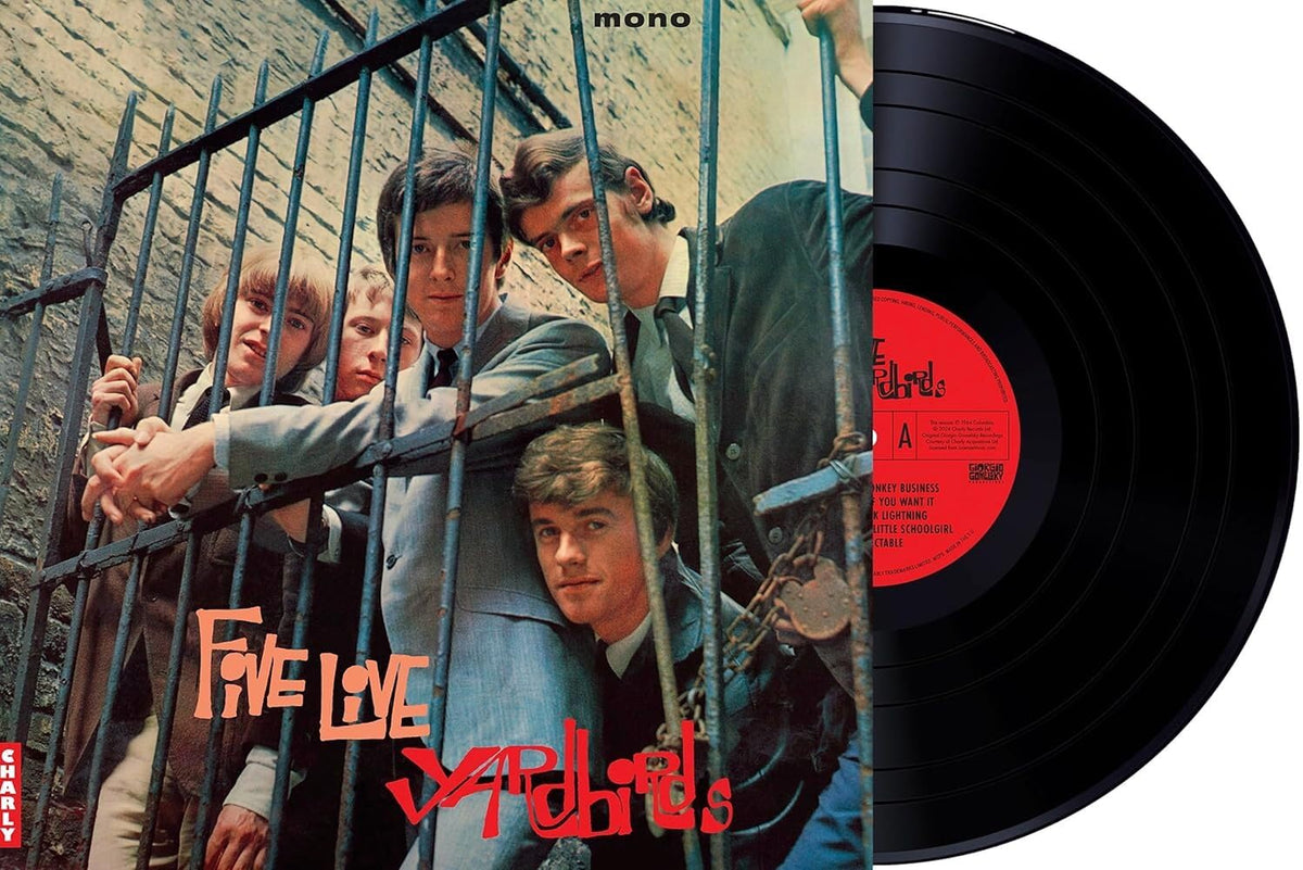 The Yardbirds – Five Live Yardbirds vinyl record cover