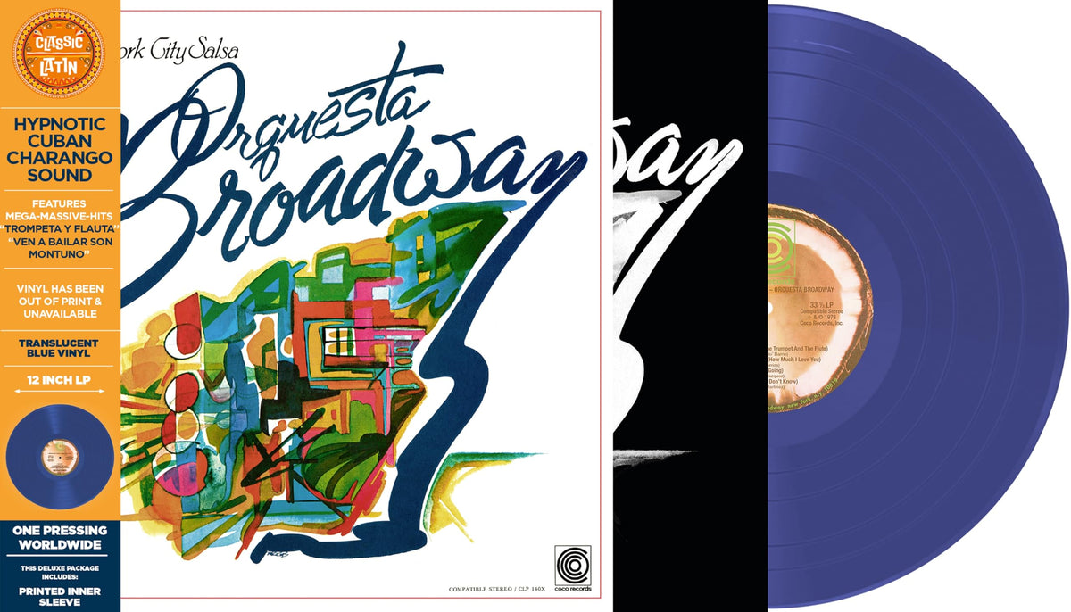 Orquesta Broadway – New York City Salsa vinyl record cover