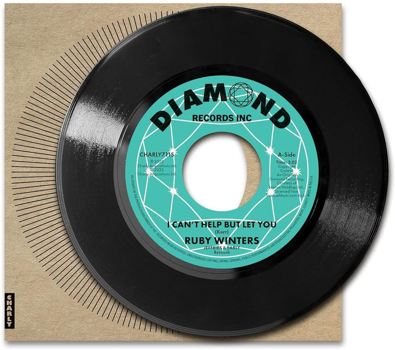 Ruby Winters – I Can't Help But Let You (Jeffries & Early Retouch) / I Can't Hel vinyl record cover