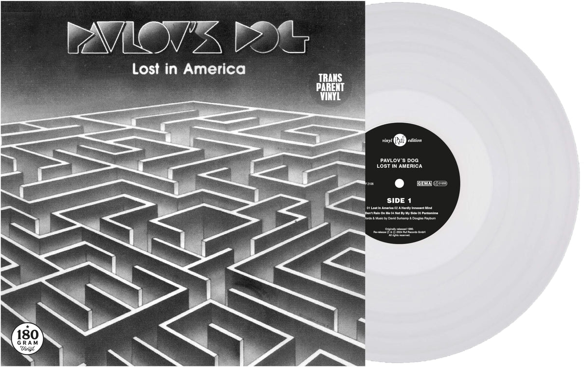 Pavlov's Dog – Lost in America vinyl record cover