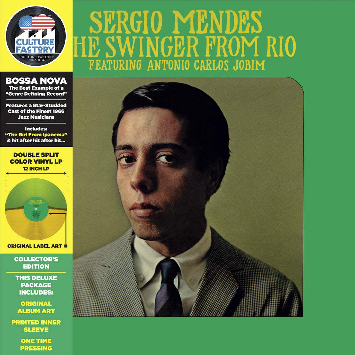 Sergio Mendes – The Swinger from Rio vinyl record cover
