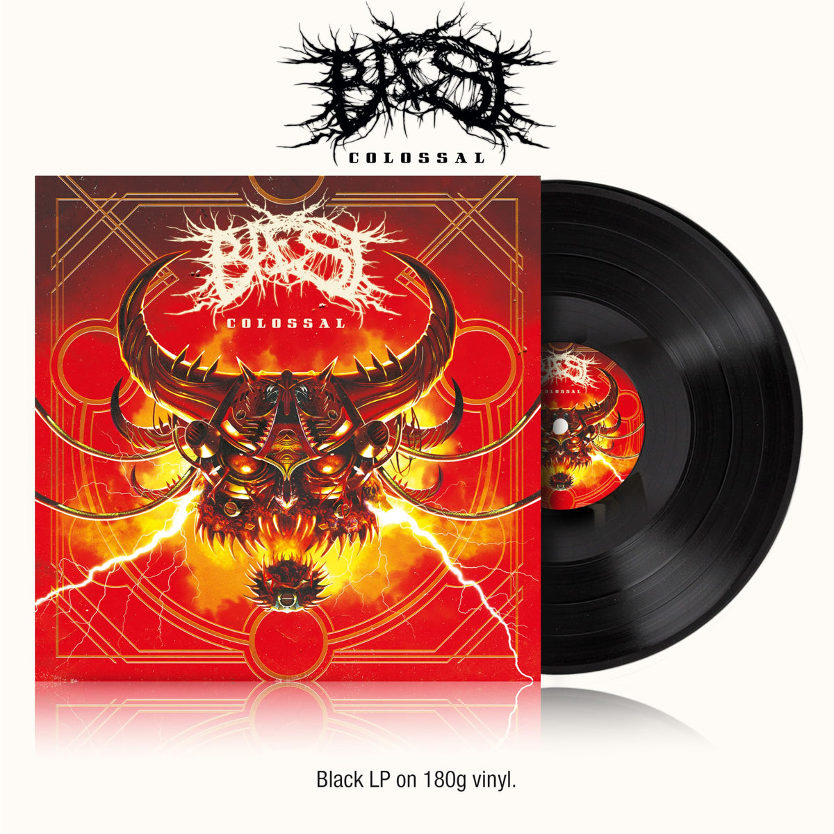 Baest – Colossal vinyl record cover