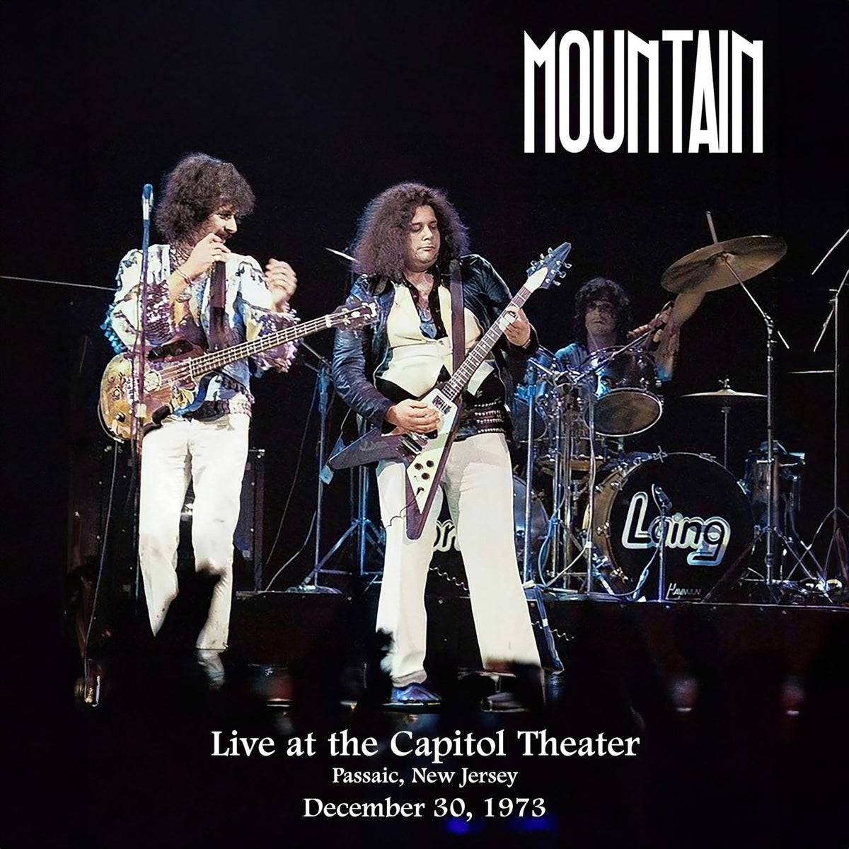 Mountain – Live at the Capitol Theater - New Jersey, December 30, 1973 vinyl record cover