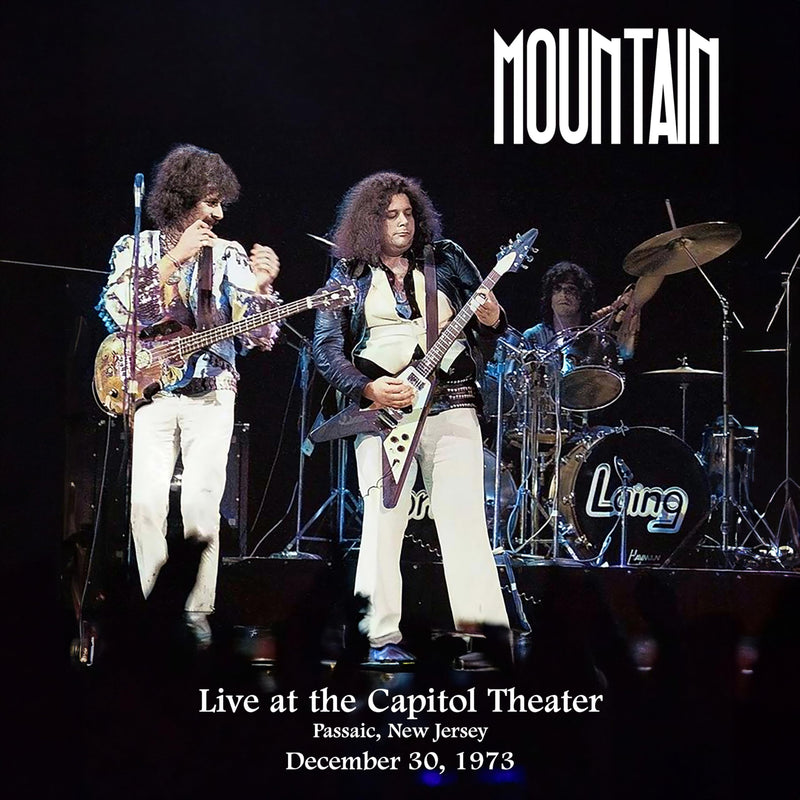 Mountain – Live at the Capitol Theater - New Jersey, December 30, 1973 vinyl record cover