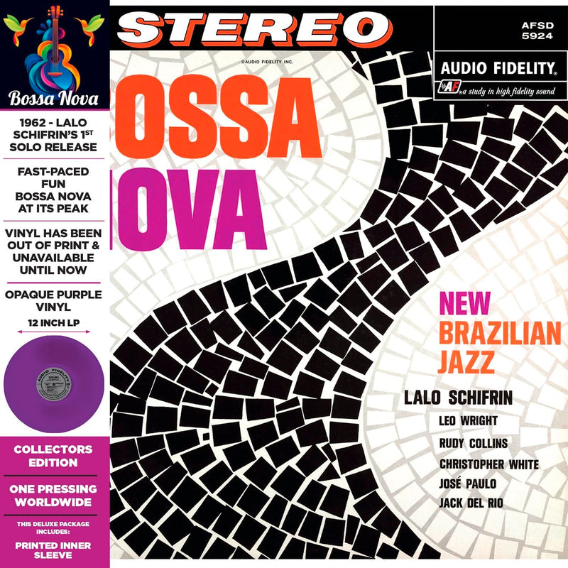 Lalo Schifrin & His Orchestra – Bossa Nova (New Brazilian Jazz) vinyl record cover