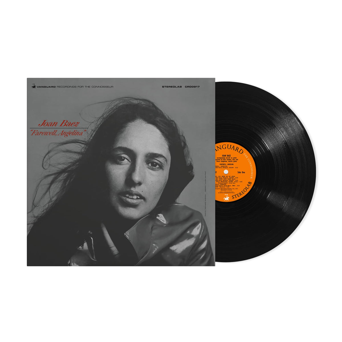 Joan Baez – Farewell, Angelina vinyl record cover