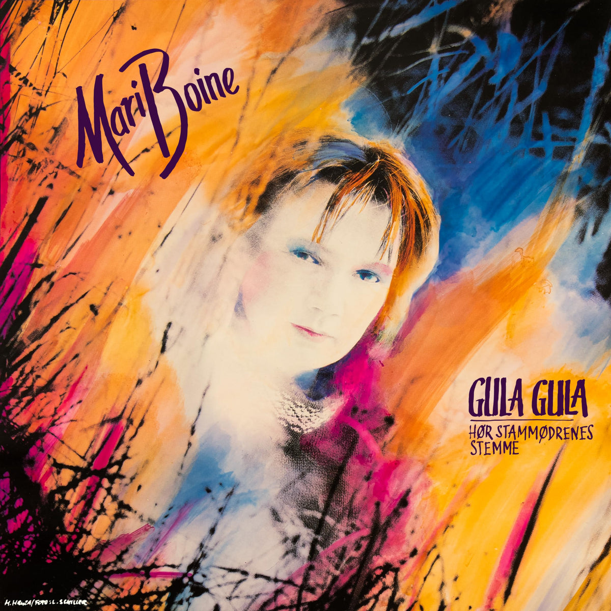 Mari Boine – Gula Gula vinyl record cover