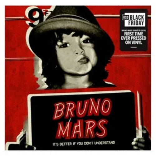 Bruno Mars – It's Better If You Don't Under vinyl record cover