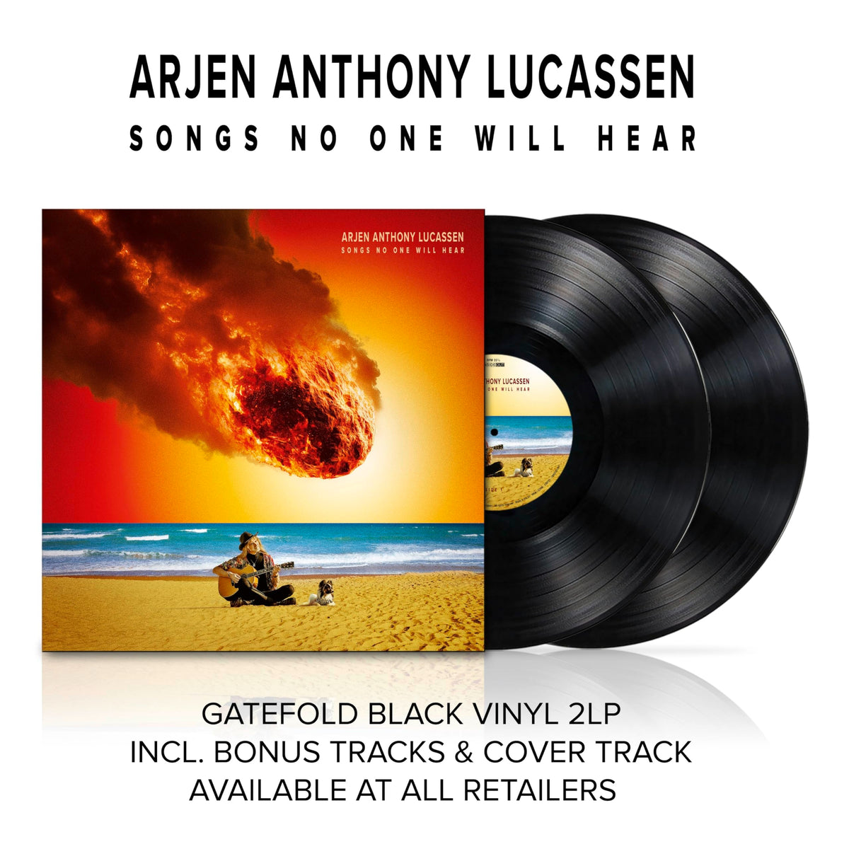 Arjen Anthony Lucassen – Songs No One Will Hear vinyl record cover