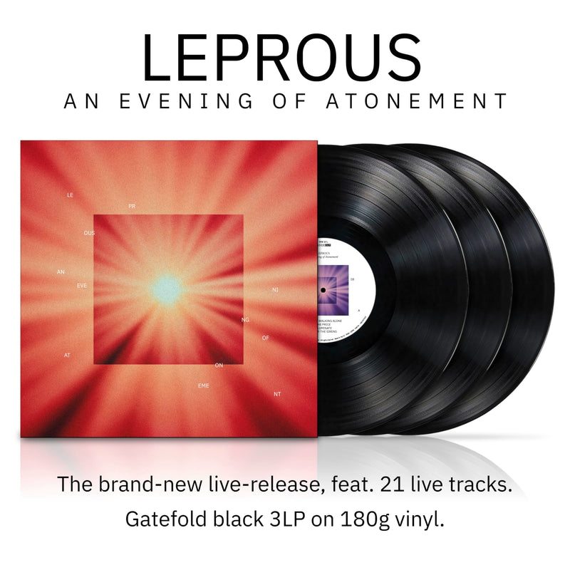 Leprous – An Evening of Atonement vinyl record cover