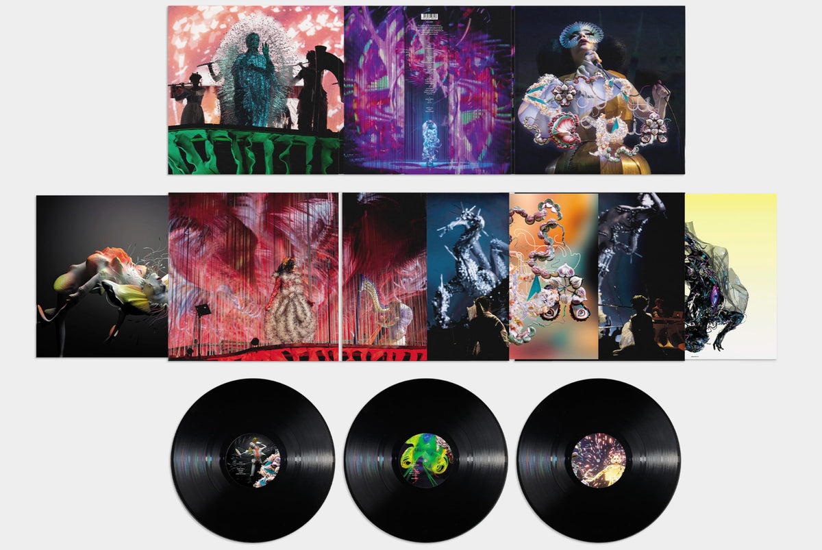 Björk – Cornucopia Live vinyl record cover
